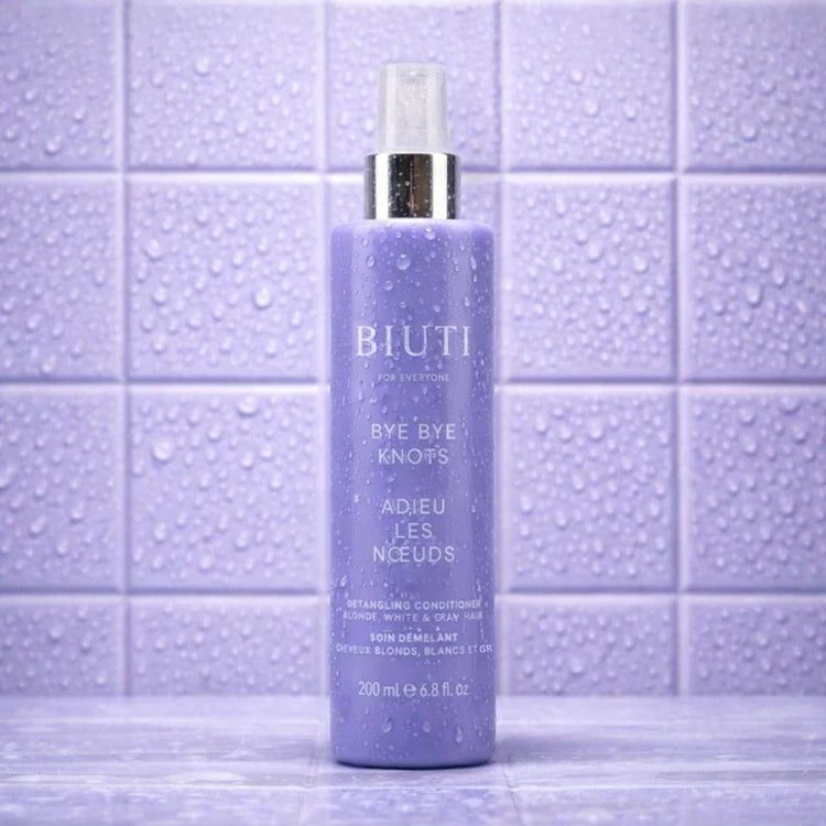 Biuti-Revitalisant Démêlant Sans Rinçage pour Cheveux Blonds, Blancs et Gris