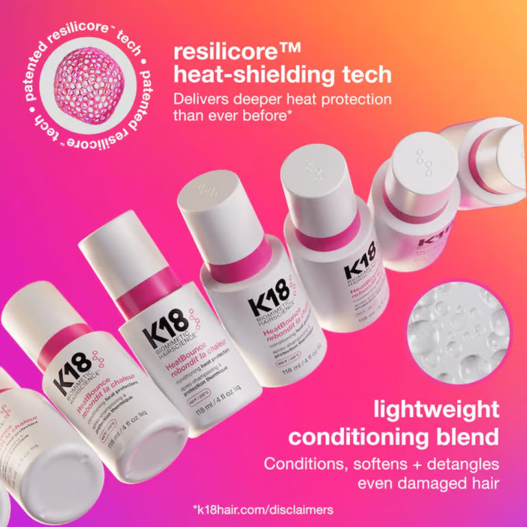 K18. REVITALISANT SANS-RINÇAGE À PROTECTION THERMIQUE HEAT BOUNCE - 118 ML