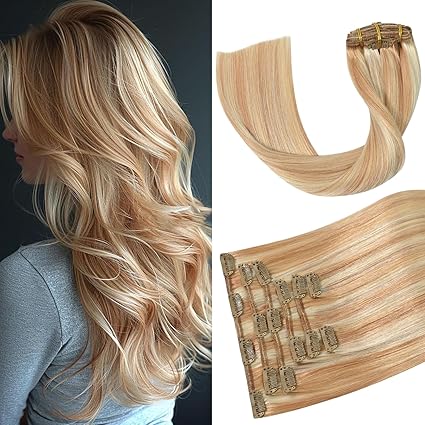 Extensions de cheveux à clipser invisible couleur P27/623