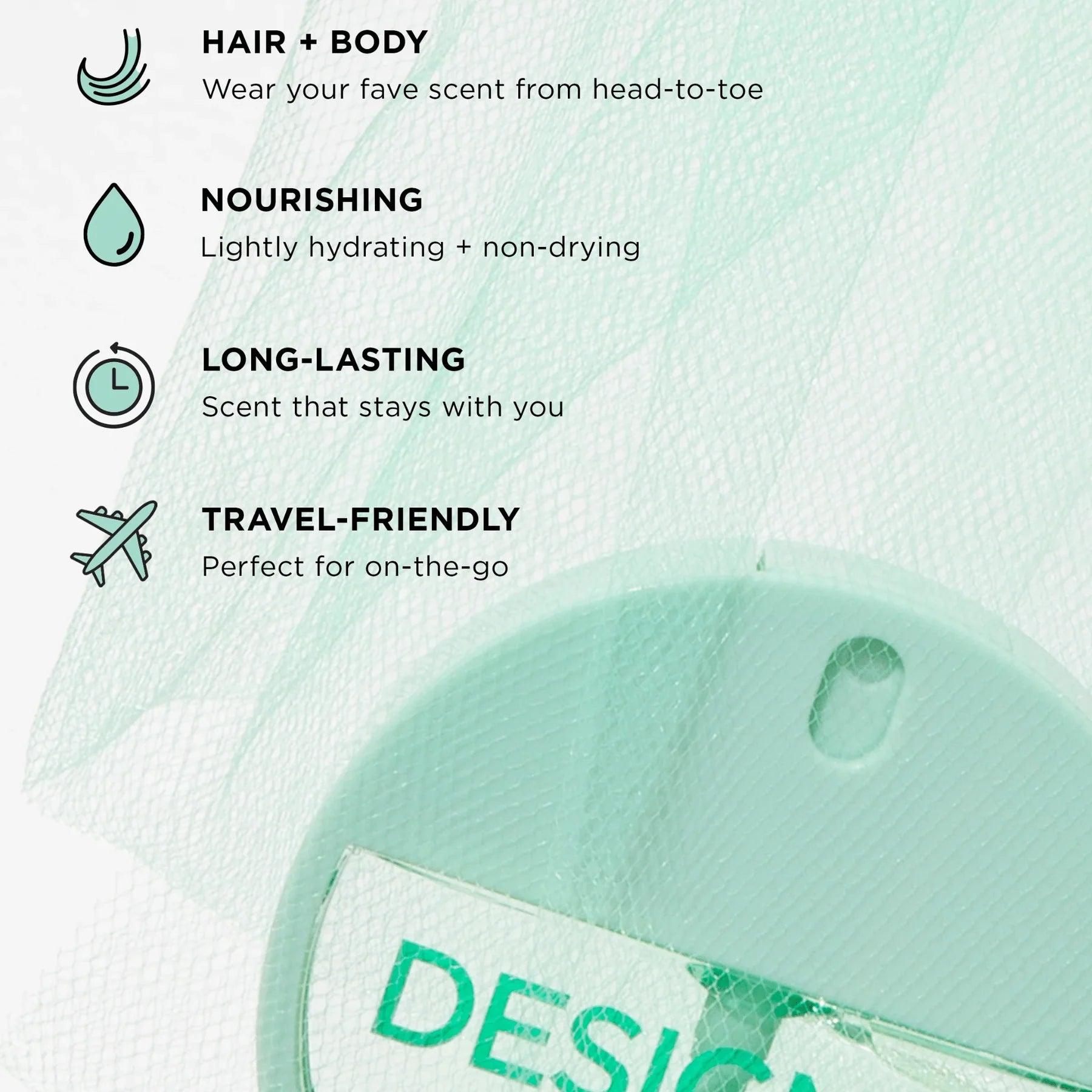 DESIGN ME. BRUME PARFUMÉE POUR LES CHEVEUX - GLOSS.ME - 25 ML