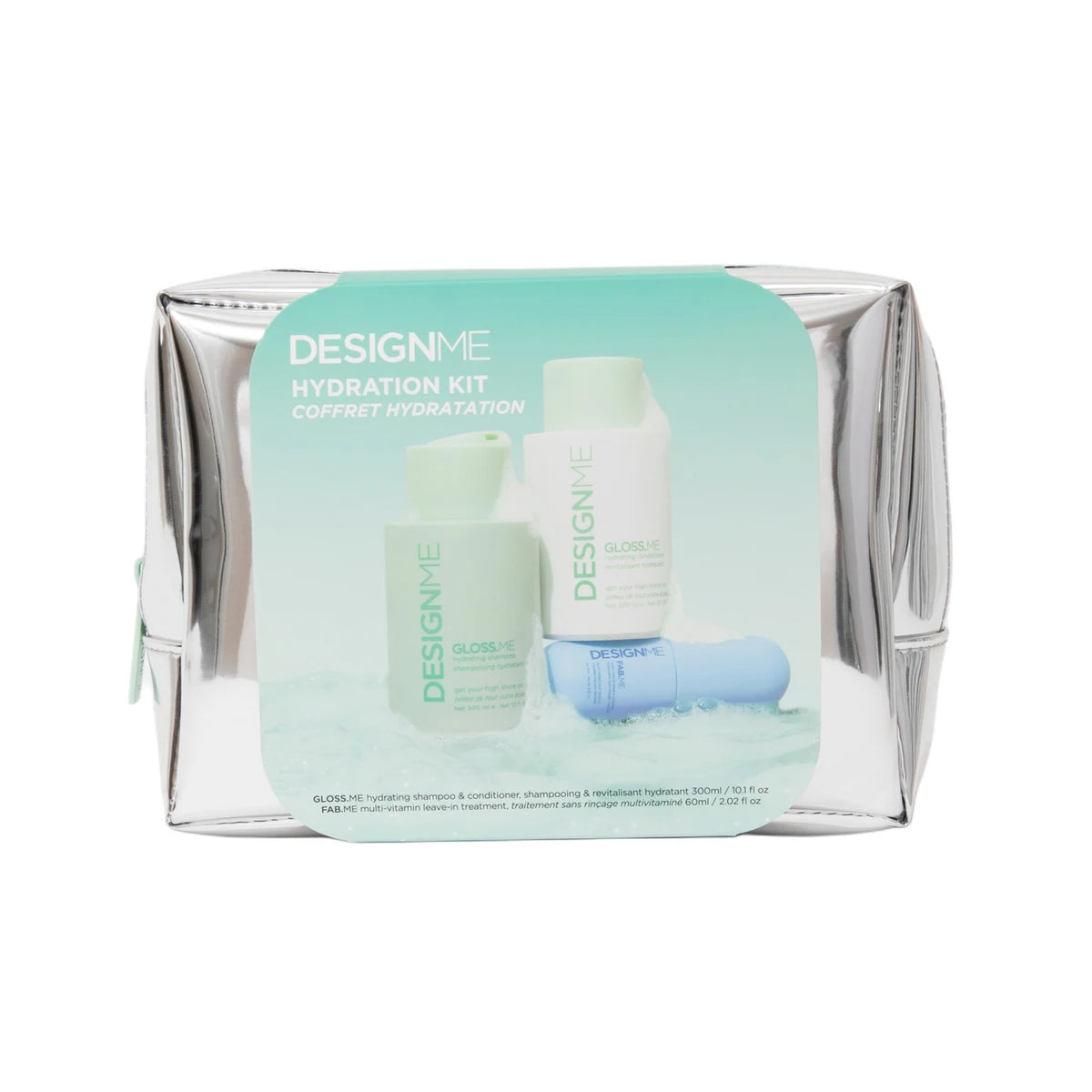 Coffret Design.Me Gloss.Me | Shampoing, Revitalisant & Soins