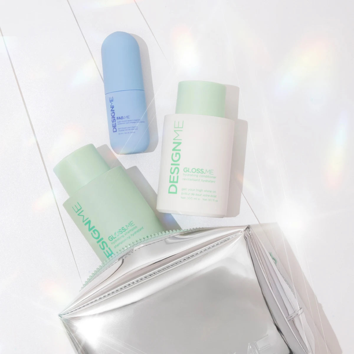 Coffret Design.Me Gloss.Me | Shampoing, Revitalisant & Soins