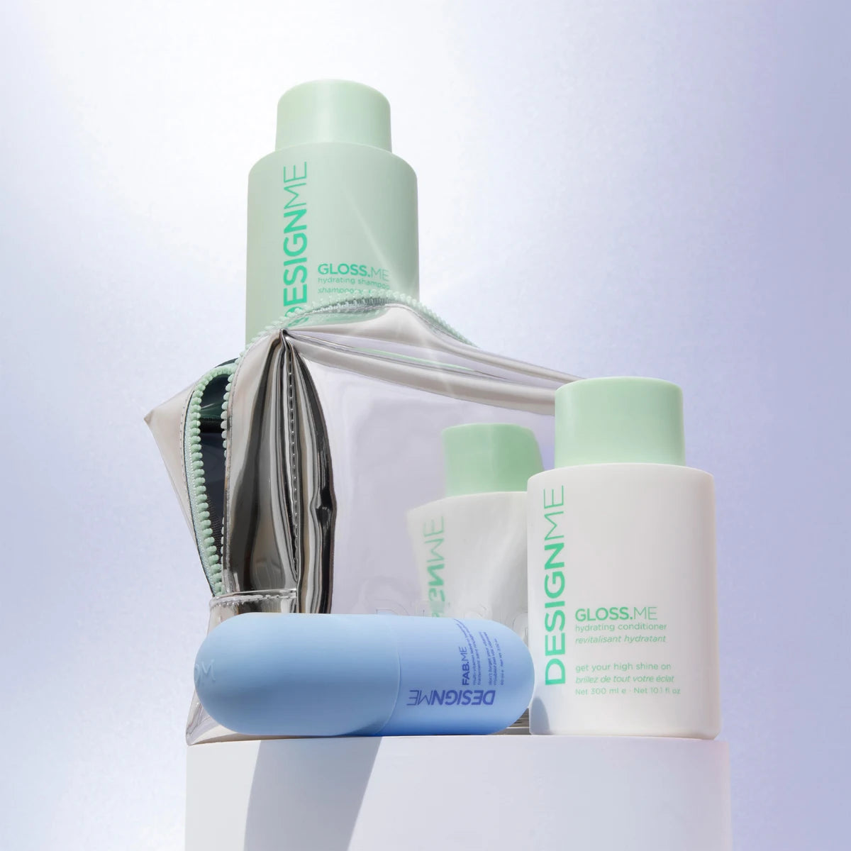 Coffret Design.Me Gloss.Me | Shampoing, Revitalisant & Soins