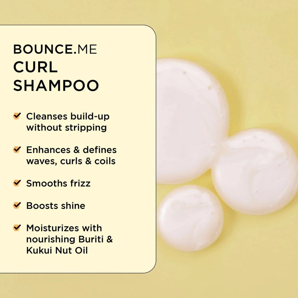 DESIGNME BOUNCE.ME – Shampooing pour cheveux bouclés – 1 L