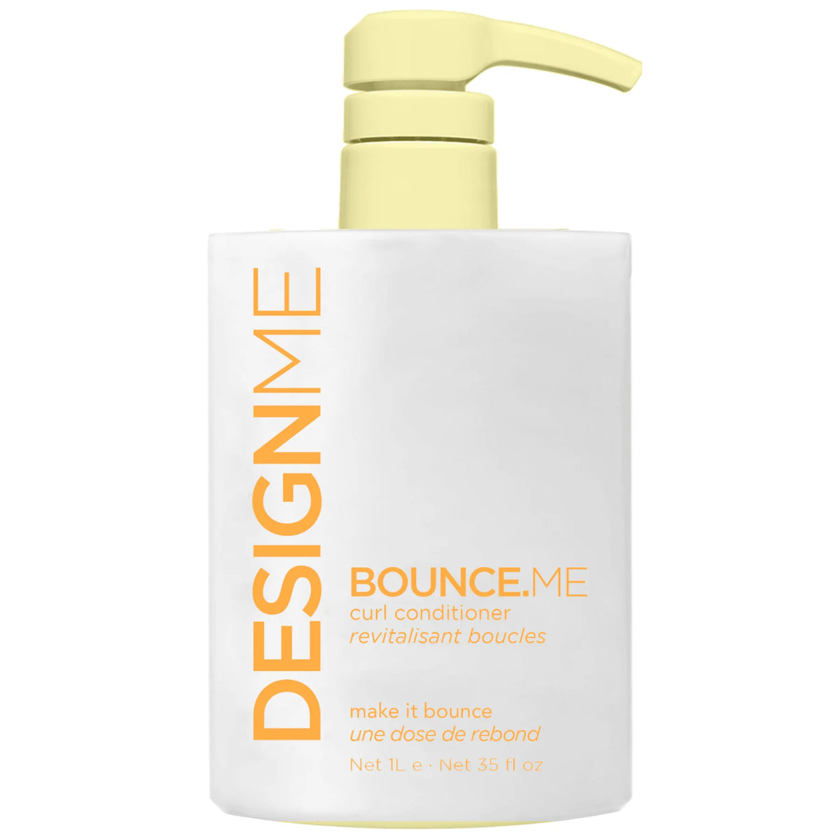 DESIGNME BOUNCE.ME – Revitalisant hydratant pour cheveux bouclés et ondulés – 1 L