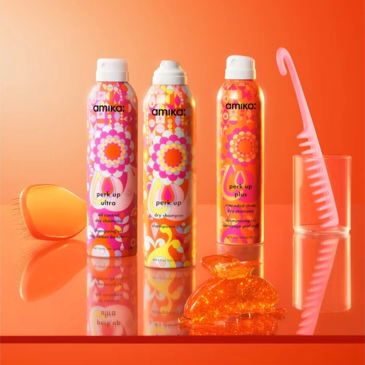 Amika Perk Up – Shampooing Sec Format Économique 339 ml