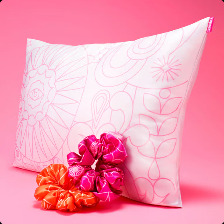 Oreiller en satin Amika
