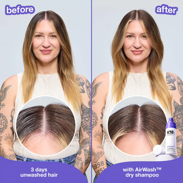 Shampoo sec K18 AirWash 47 ml