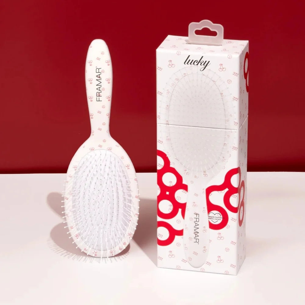 Brosse à démêler pneumatique ovale "Get Lucky" - Lucky