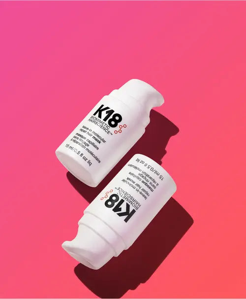 Masque K18 sans rinçage réparation moléculaire Hair Mask 15 ml | Traitement capillaire professionnel