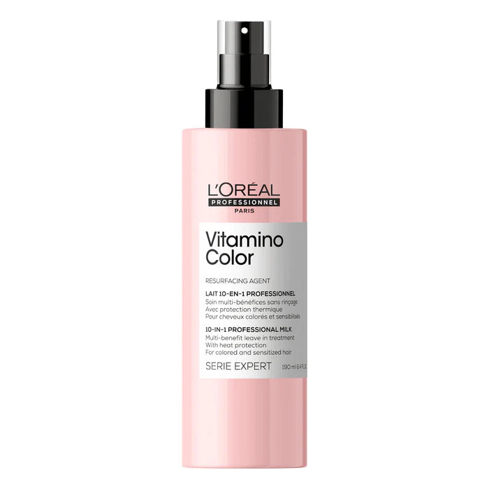 L'Oréal. Série Expert Lait Multi-Bénéfices Sans Rinçage 10-en-1 Vitamino Color