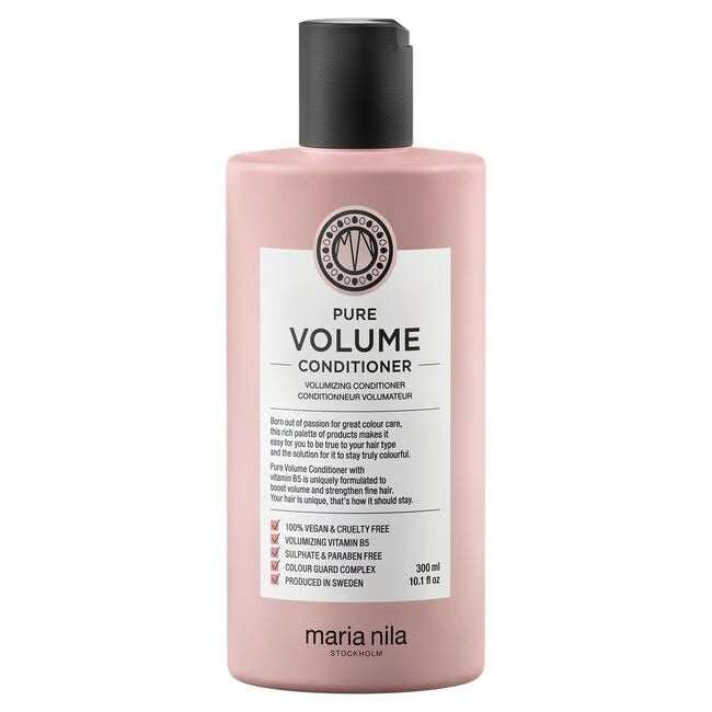 Après-shampoing Pure Volume Maria Nila (300ml et 1000 ml)
