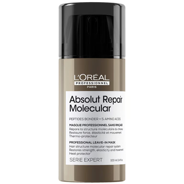 Masque sans rinçage Absolut Repair Molecular L'Oréal Professionnel 100 ML