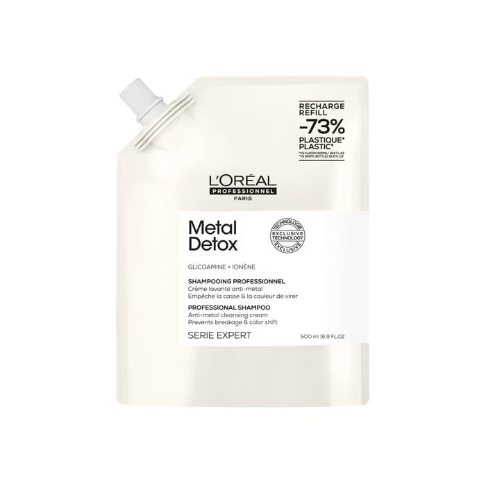L'Oréal. Série Expert Shampoing-Crème Metal Detox (Recharge) - 500 ml