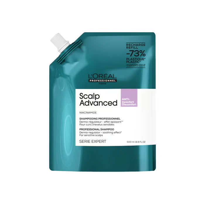 L'Oréal. Série Expert Shampoing Anti-Inconfort Scalp Advanced (Recharge) - 500 ml