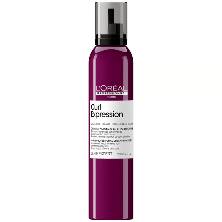 L'ORÉAL. SÉRIE EXPERT CRÈME-EN-MOUSSE 10-EN-1 CURL EXPRESSION - 250 ML