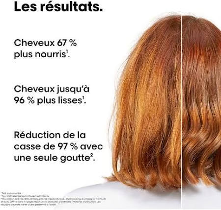 Trio découverte "Metal Detox" shampoing, masque et huile concentrée (100ml/3.4oz, 75ml/2.5oz, 30ml/1.01oz)